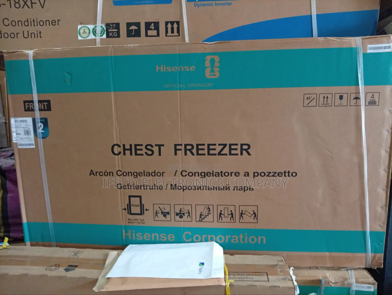 5fit Hisense Chest Freezer