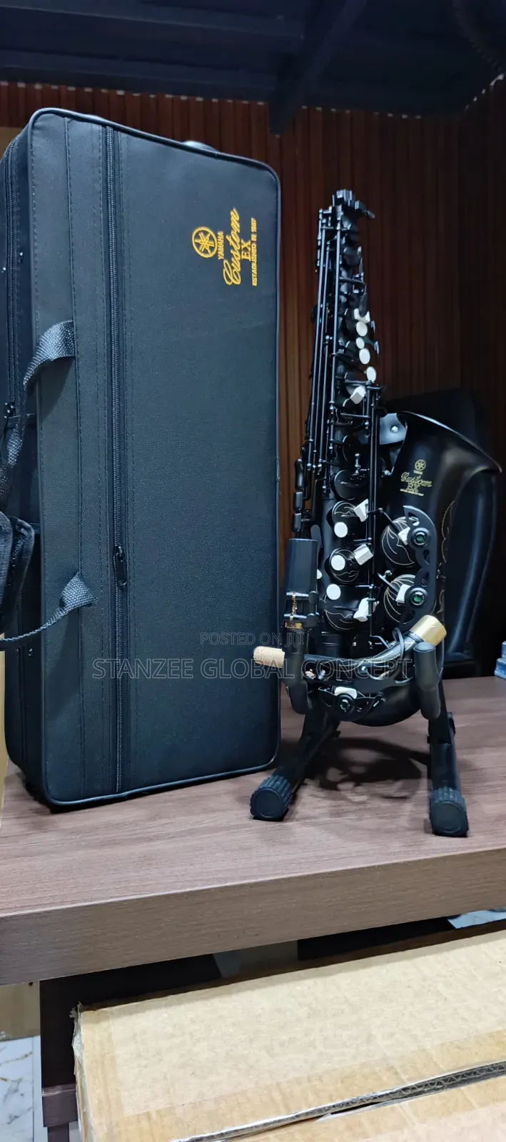 Yamaha Custom EX Alto Saxophone Black
