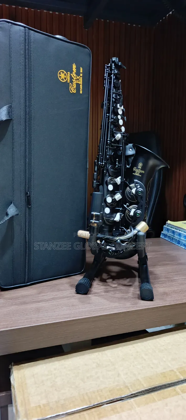 Yamaha Custom EX Alto Saxophone Black