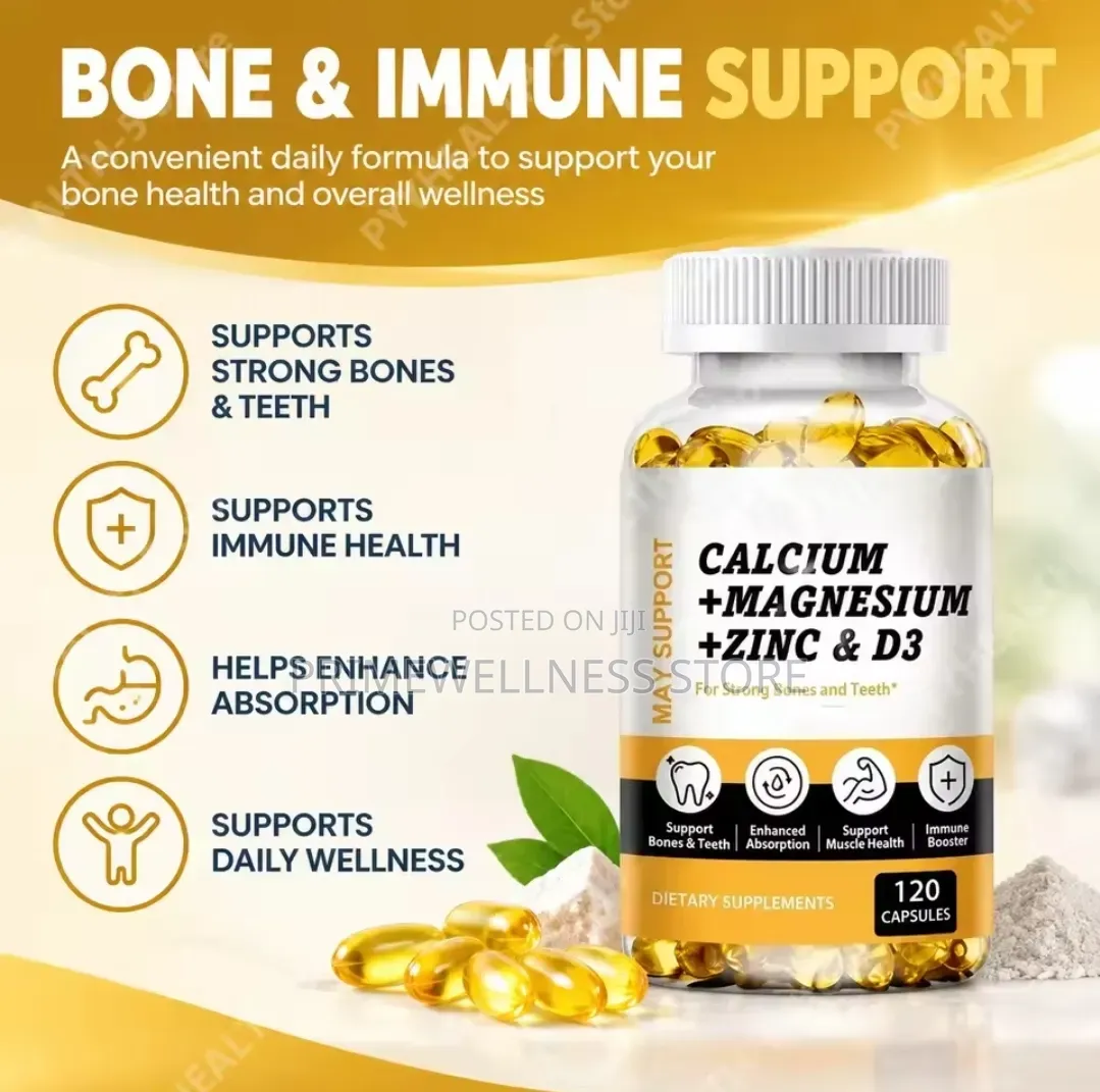 Calcium+ Magnesium + Zinc + D3