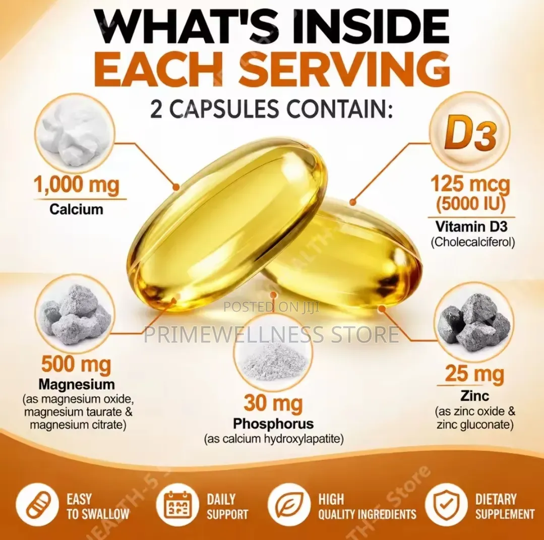 Calcium+ Magnesium + Zinc + D3