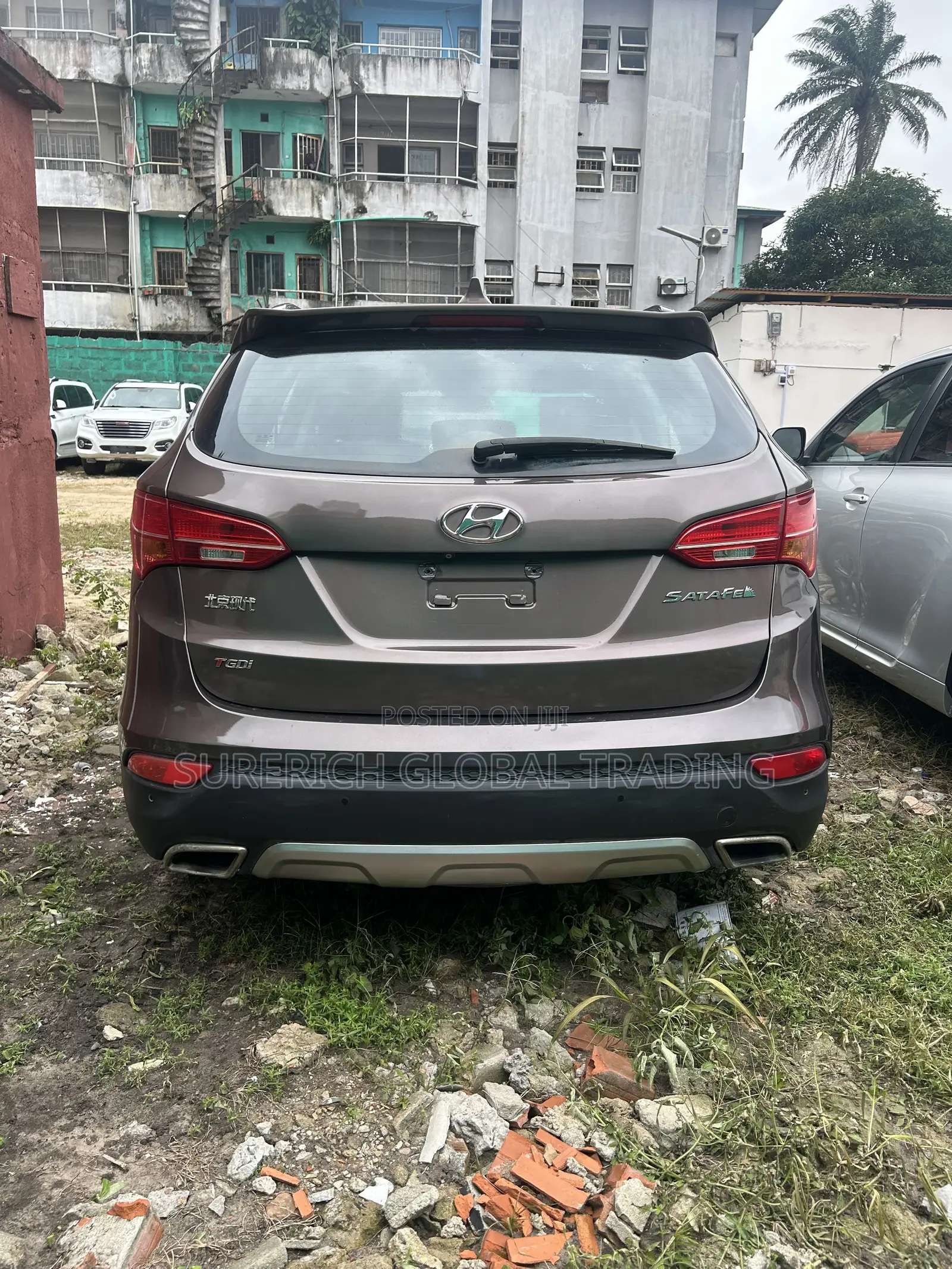 Hyundai Santa Fe 2015 Burgundy