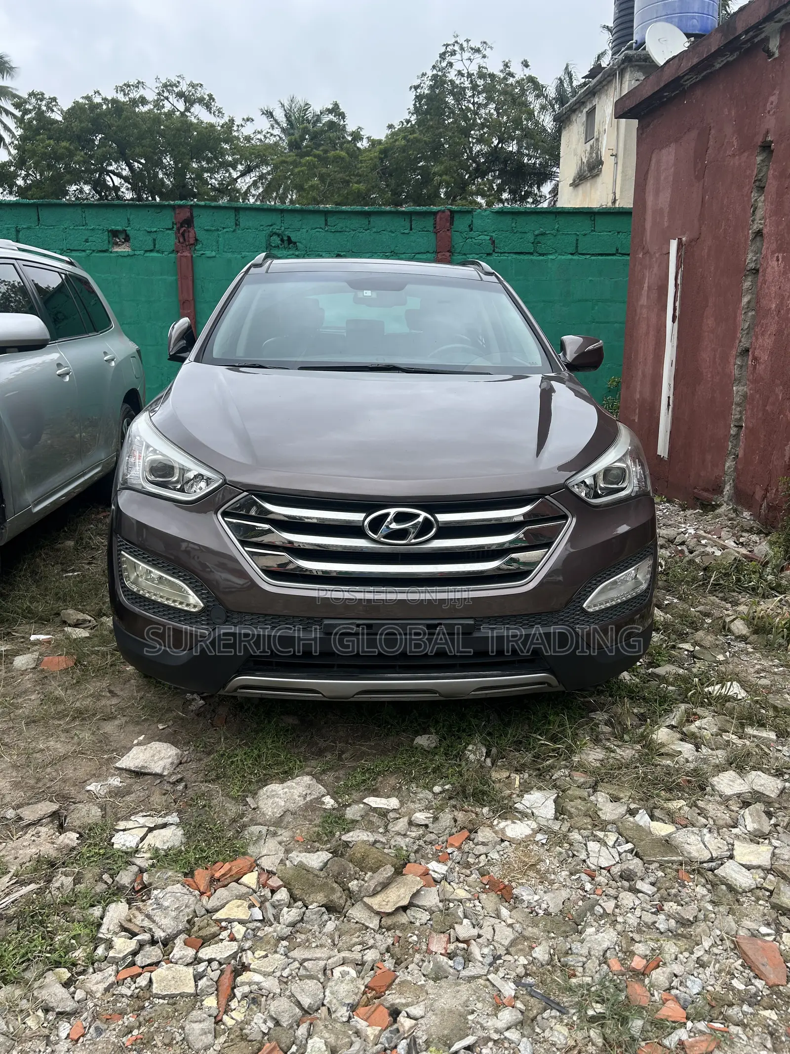 Hyundai Santa Fe 2015 Burgundy