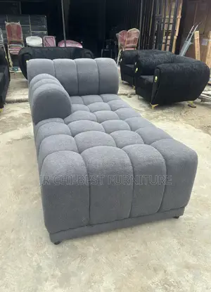 Uniquely Made Upholstery L-Shaped Fabric Sofa