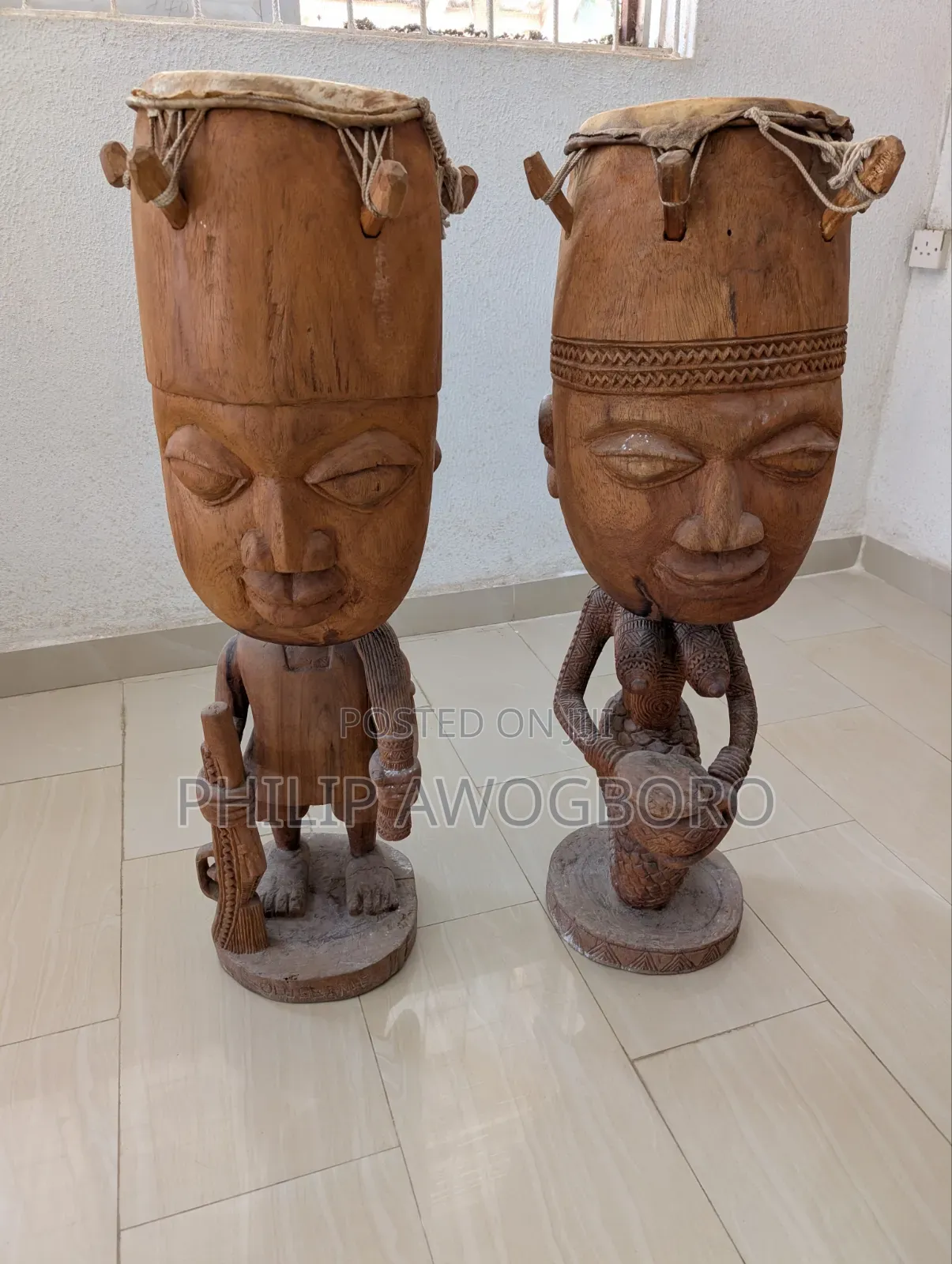 Wooden Drums Set or Single