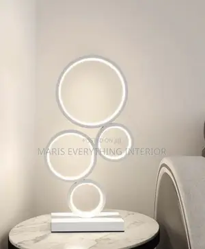 Product Name: Aura Rings Sculptural Table Lamps
