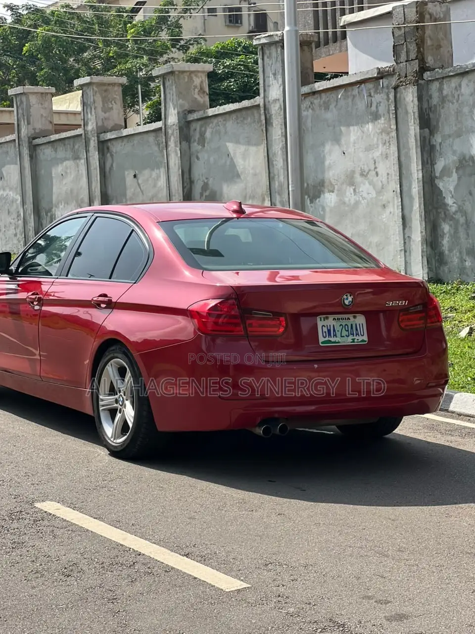 BMW 328i 2013 Red