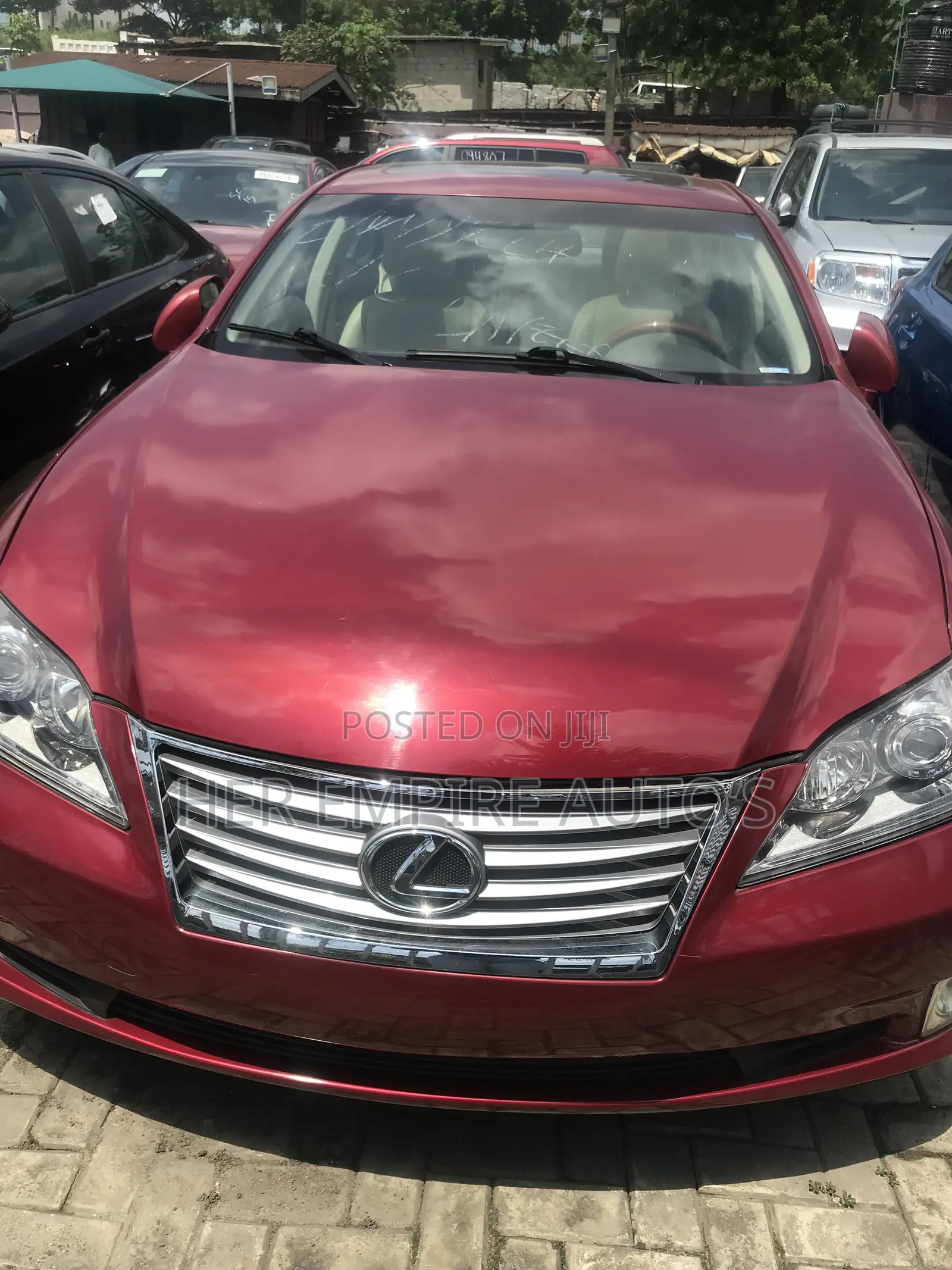 Lexus ES 2012 Red