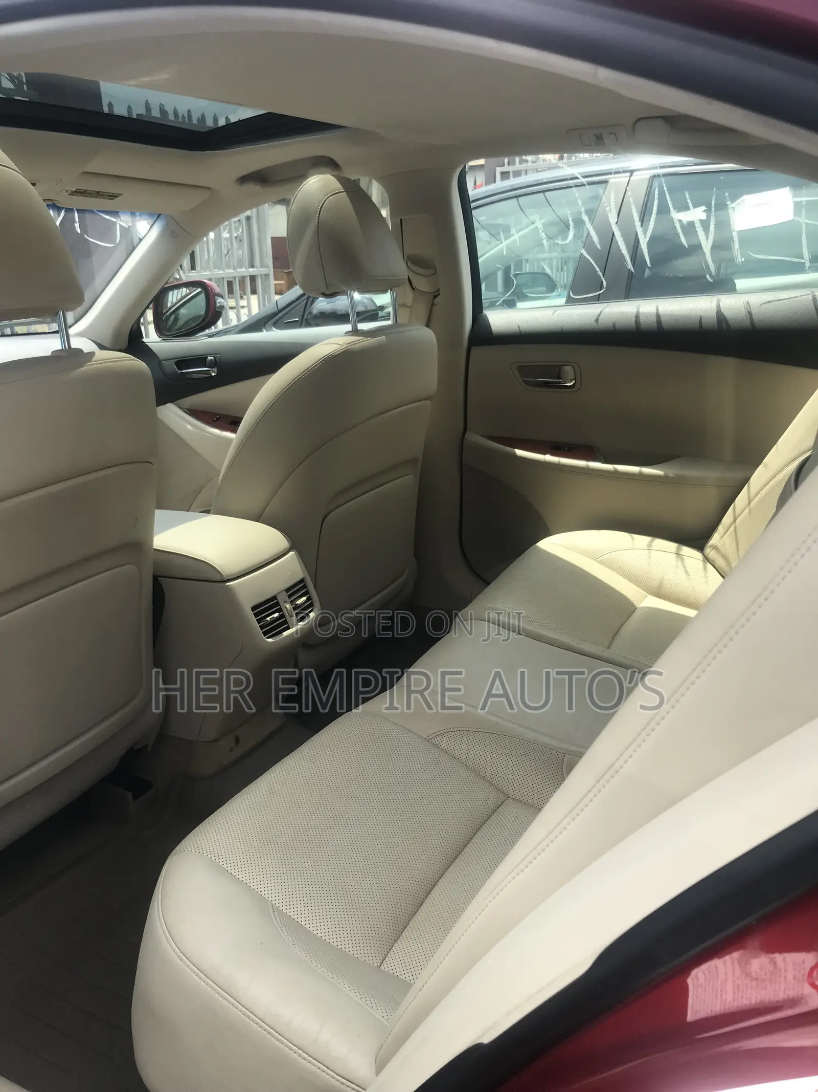 Lexus ES 2012 Red