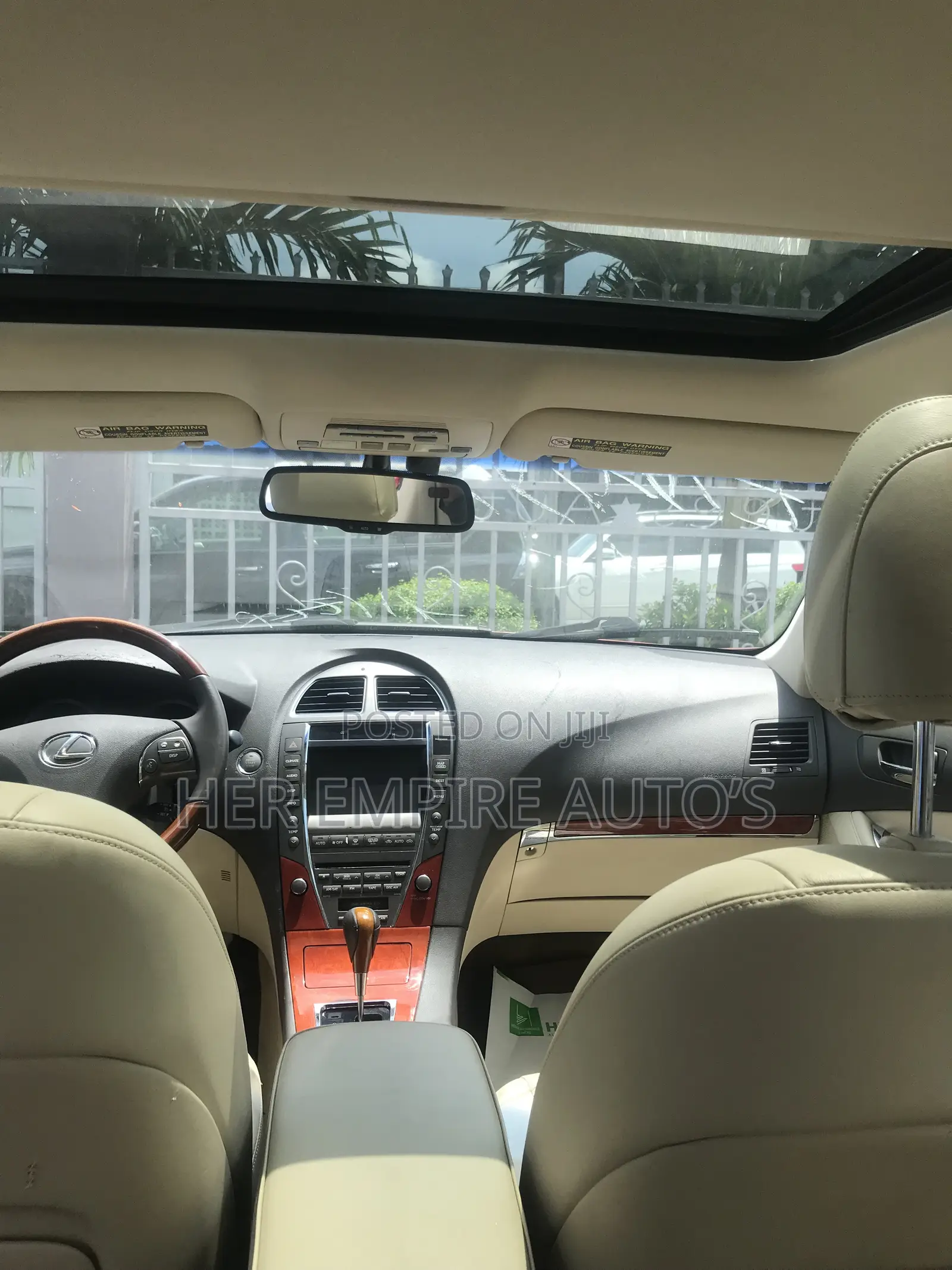 Lexus ES 2012 Red