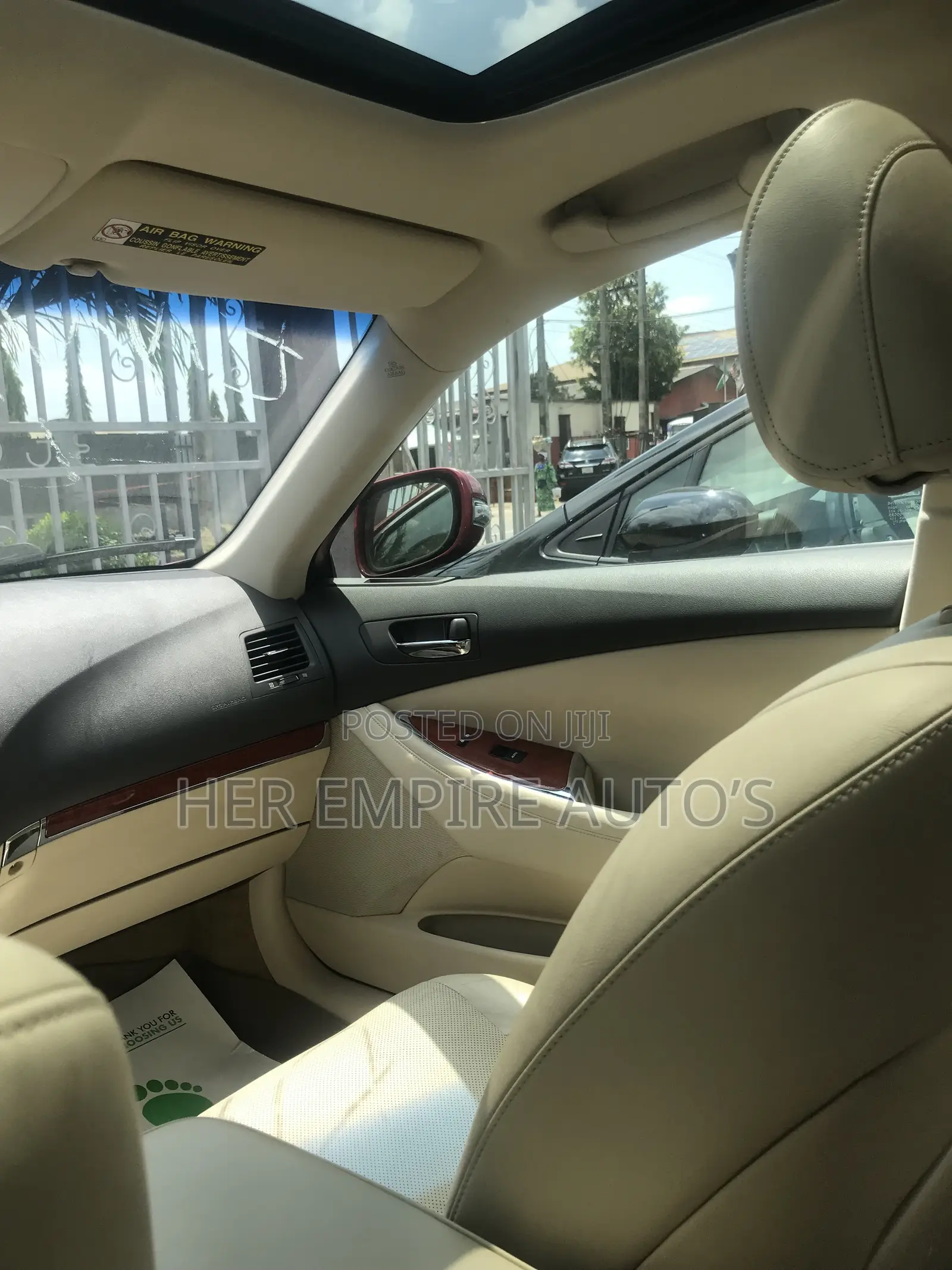 Lexus ES 2012 Red
