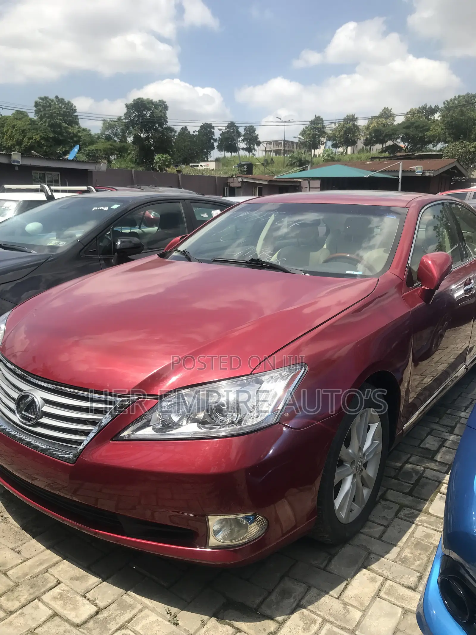 Lexus ES 2012 Red