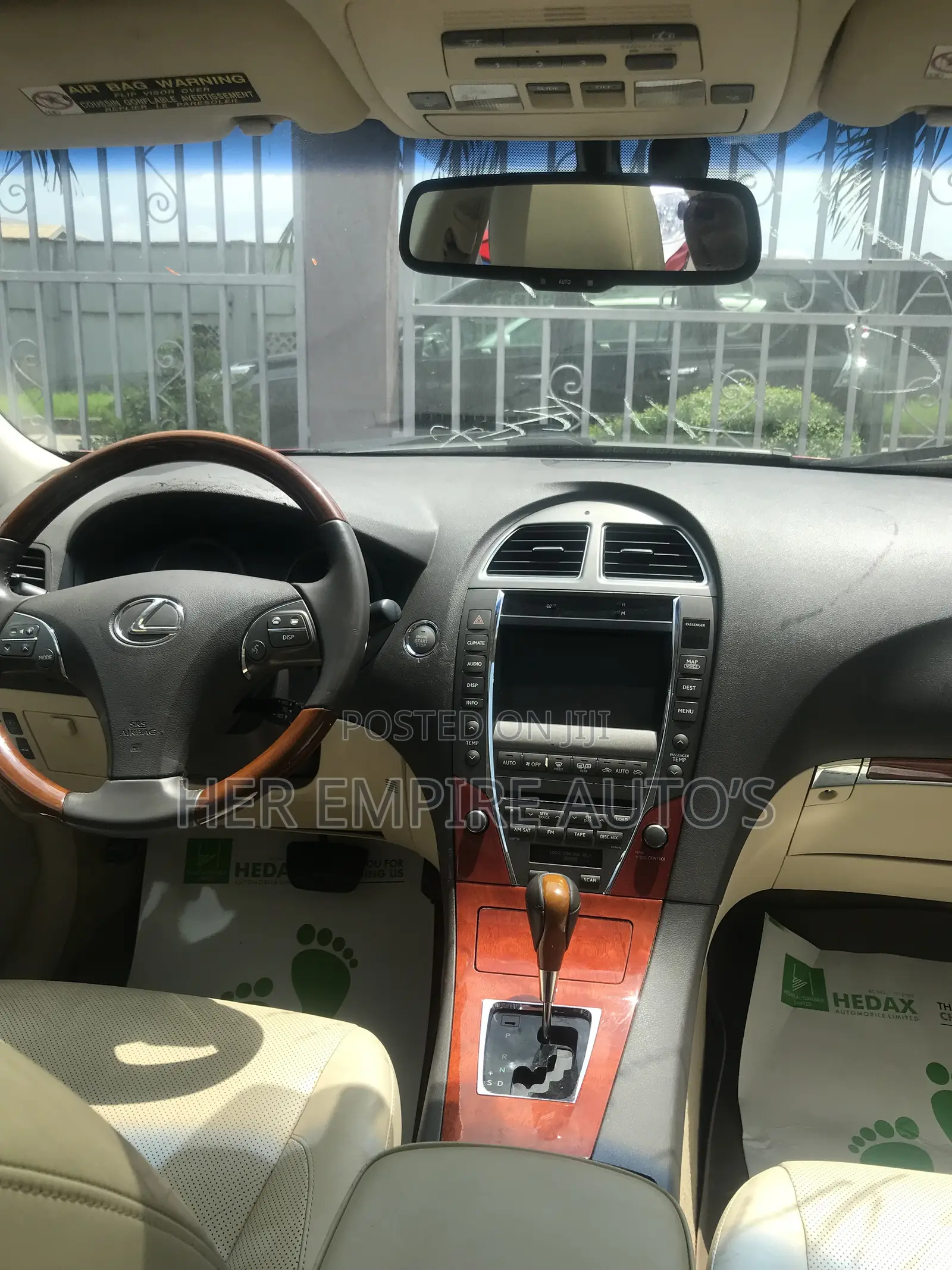 Lexus ES 2012 Red