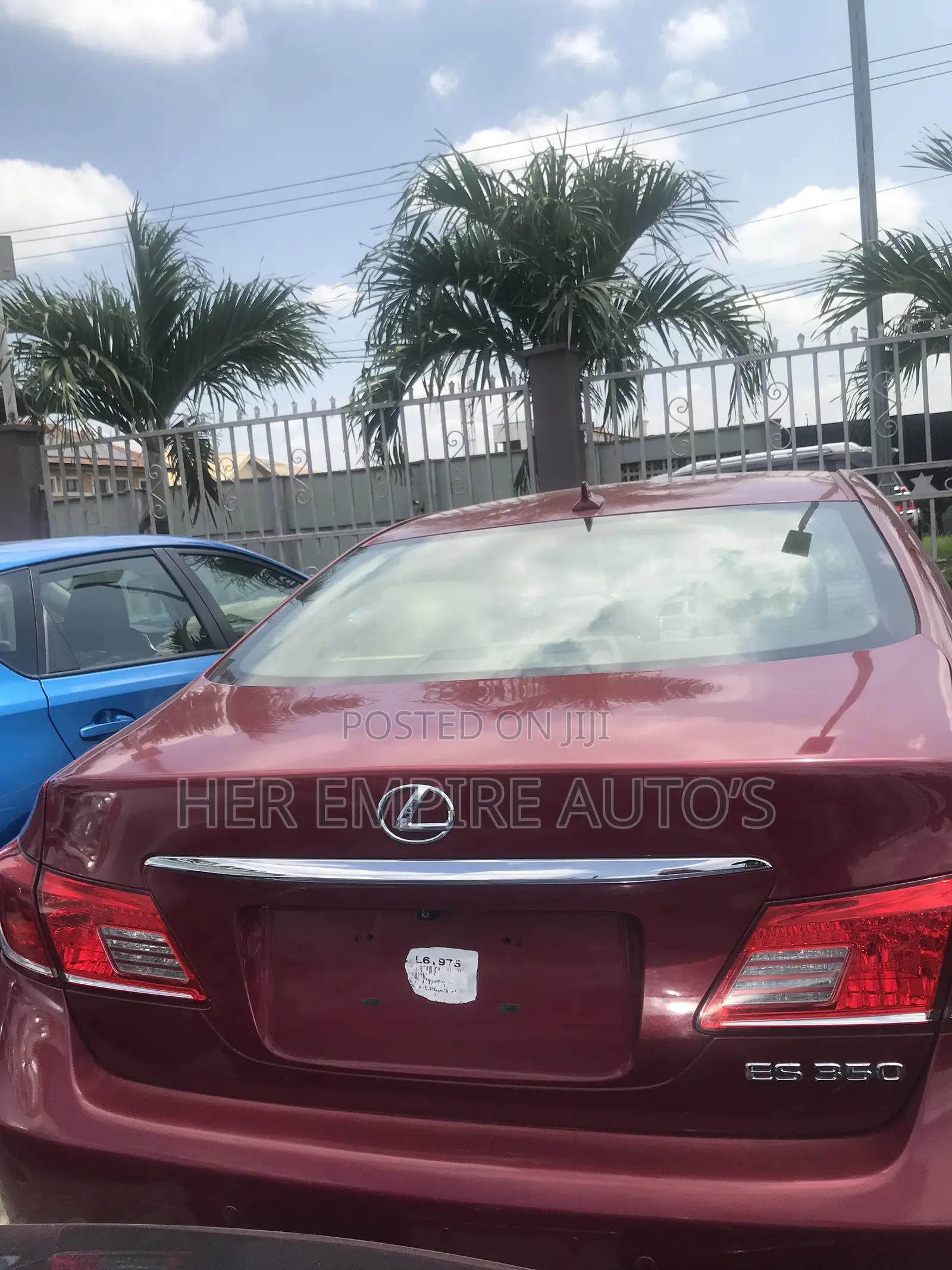 Lexus ES 2012 Red