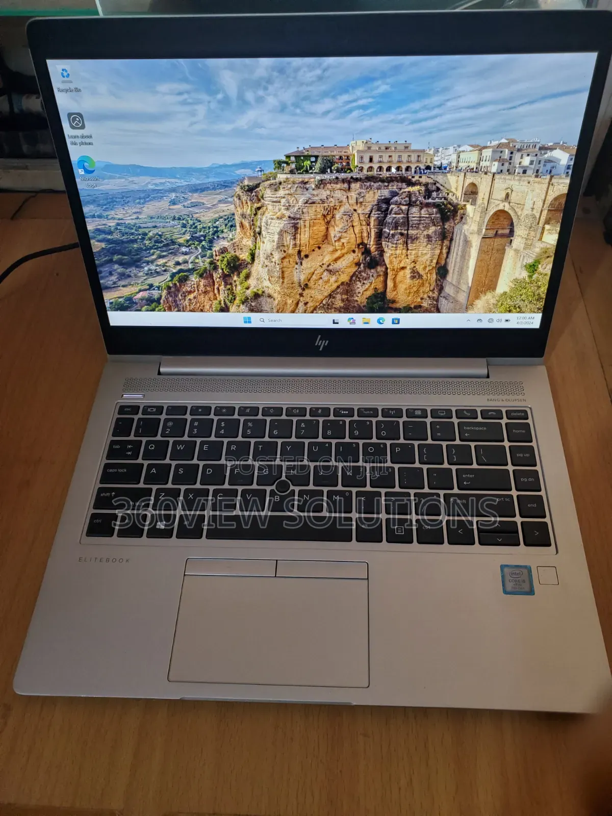 Laptop HP EliteBook 840 G5 8GB Intel Core i5 SSD 256GB