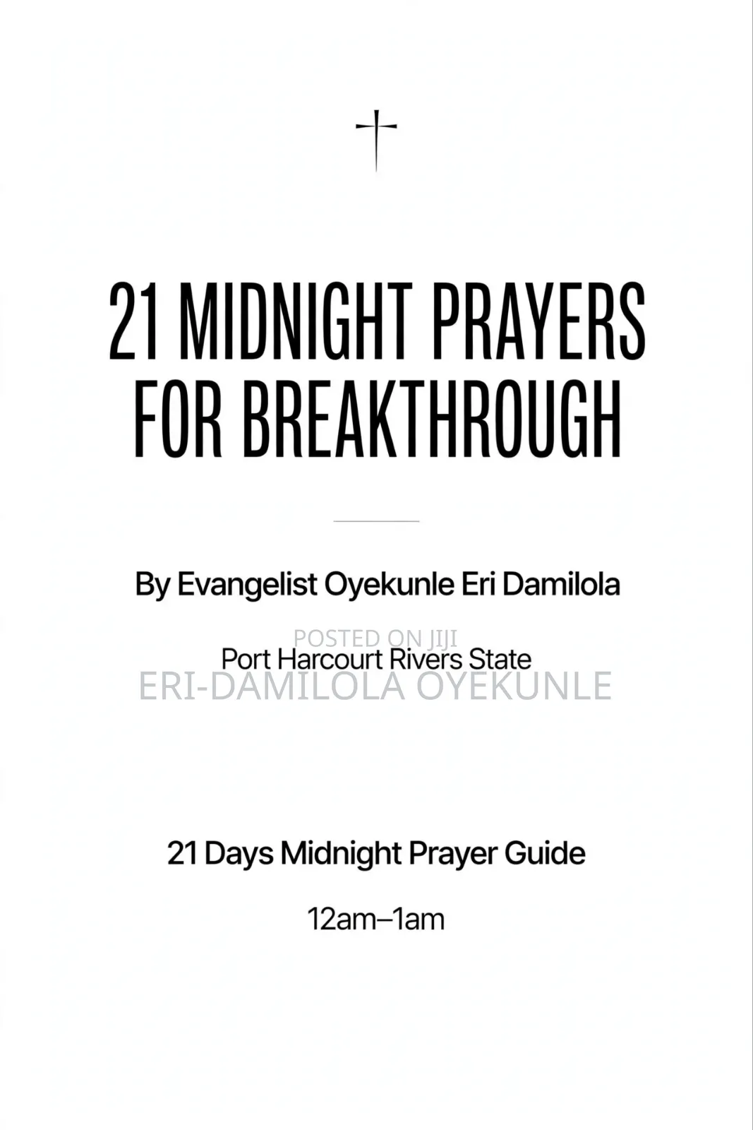 21 Midnight Payers for Open Doors