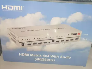 HDMI Matrix 4 X 4 With Audio