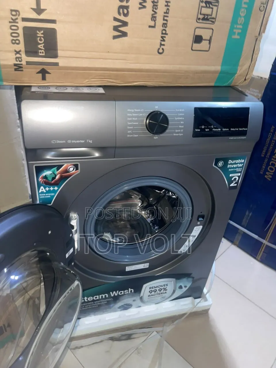Hisense 7KG Inverter Front Load Washing Machine