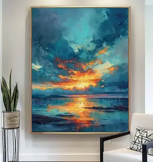 Abstract Canvass Wall Art Frame
