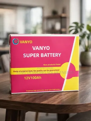 Vanyo Super Battery 12v 100ah, Graphene Deep Cycle Agm Battery