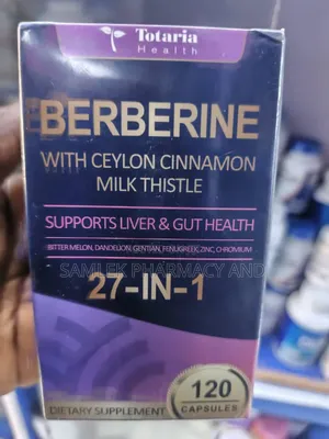 27-in-1 Berberine Supplement With Ceylon Cinnamon, Milk Thistle -