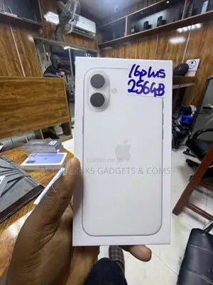 New Apple iPhone 16 Plus 256 GB White