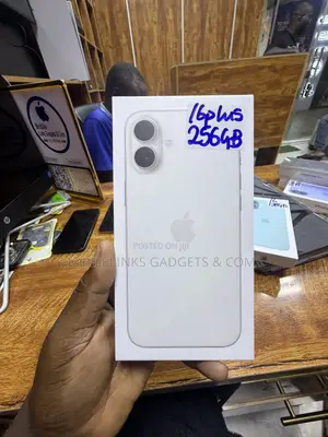 New Apple iPhone 16 Plus 256 GB White
