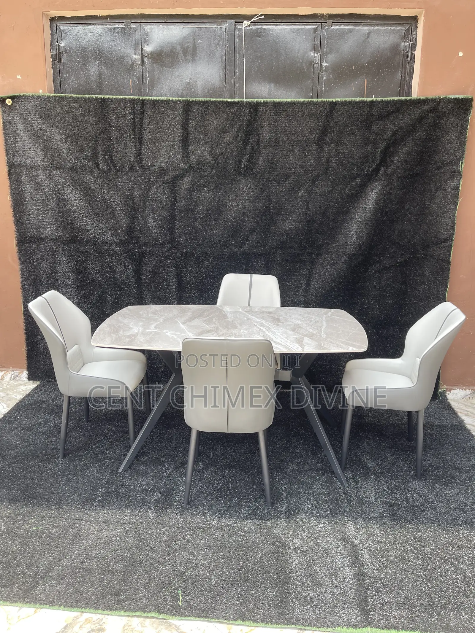 Delightful Grey Dinning by 4 Seaters