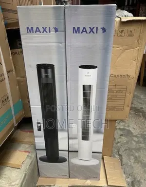 Maxi 40” Tower Fan With Remote Control & Inverter Friendly