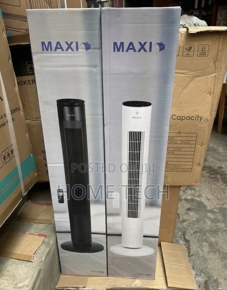 Maxi 40” Tower Fan With Remote Control & Inverter Friendly