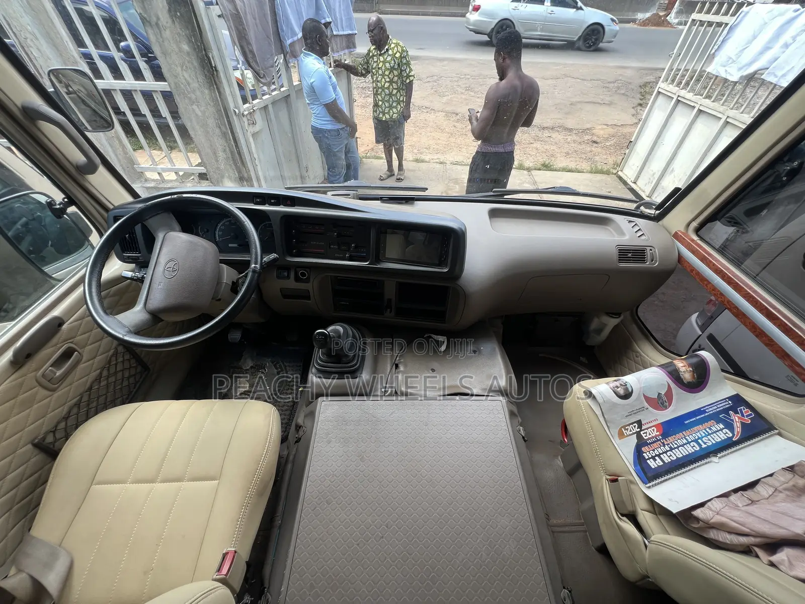 Toyota Coaster 2022 Brown