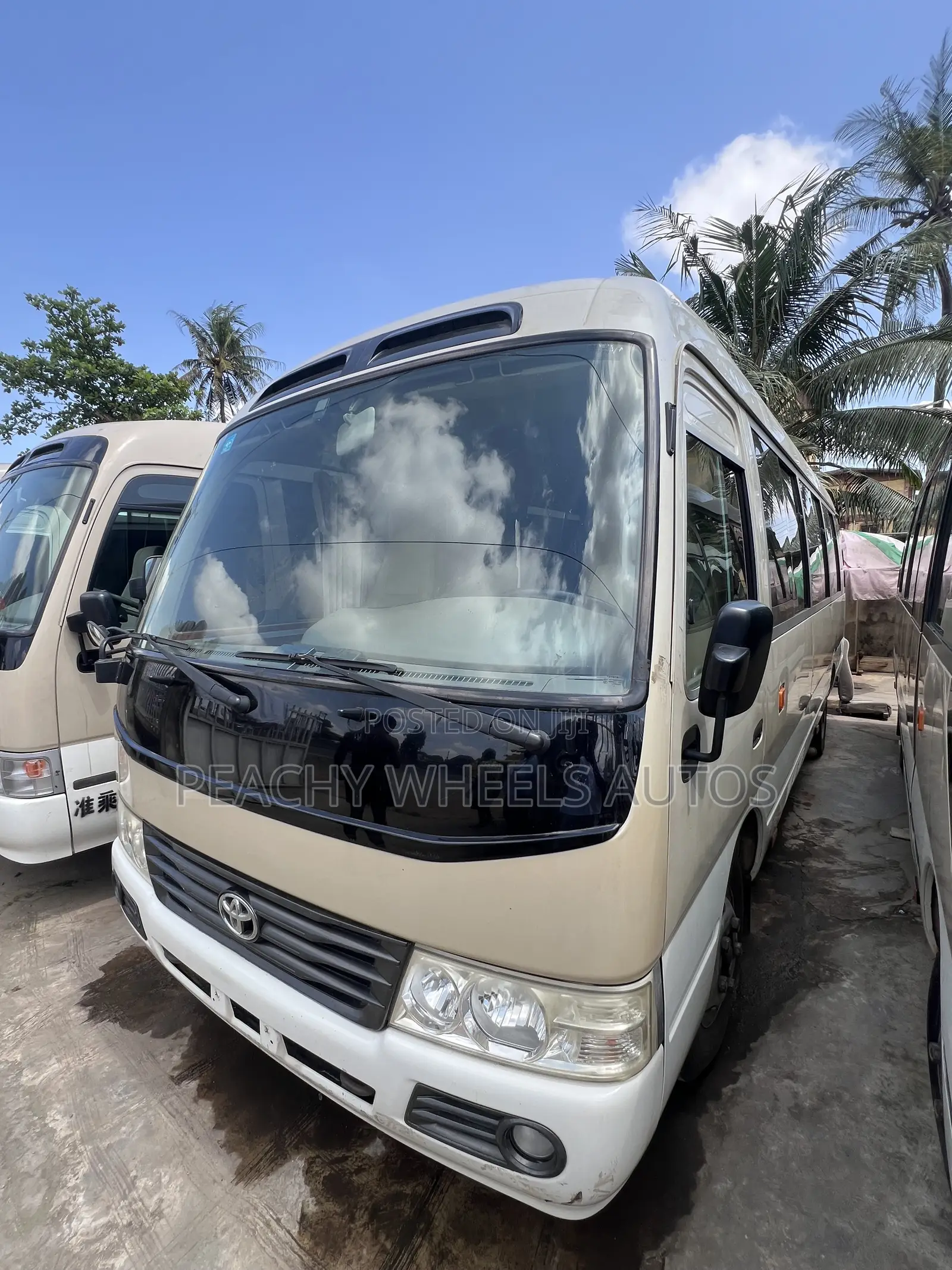Toyota Coaster 2022 Brown