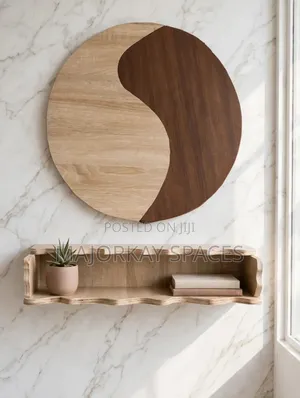 Harmony Wall Art With Floating Shelf