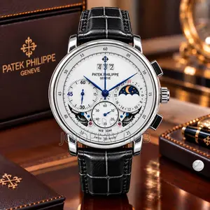 Patek Phillipe Leather Strap Watch