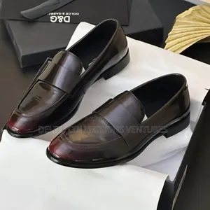 DOLCE and GABBANA Leather Loafers. 
Size: 40-46.