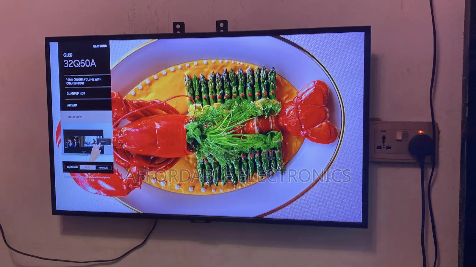 32” Samsung Qled Smart TV With Vde Tested Engine