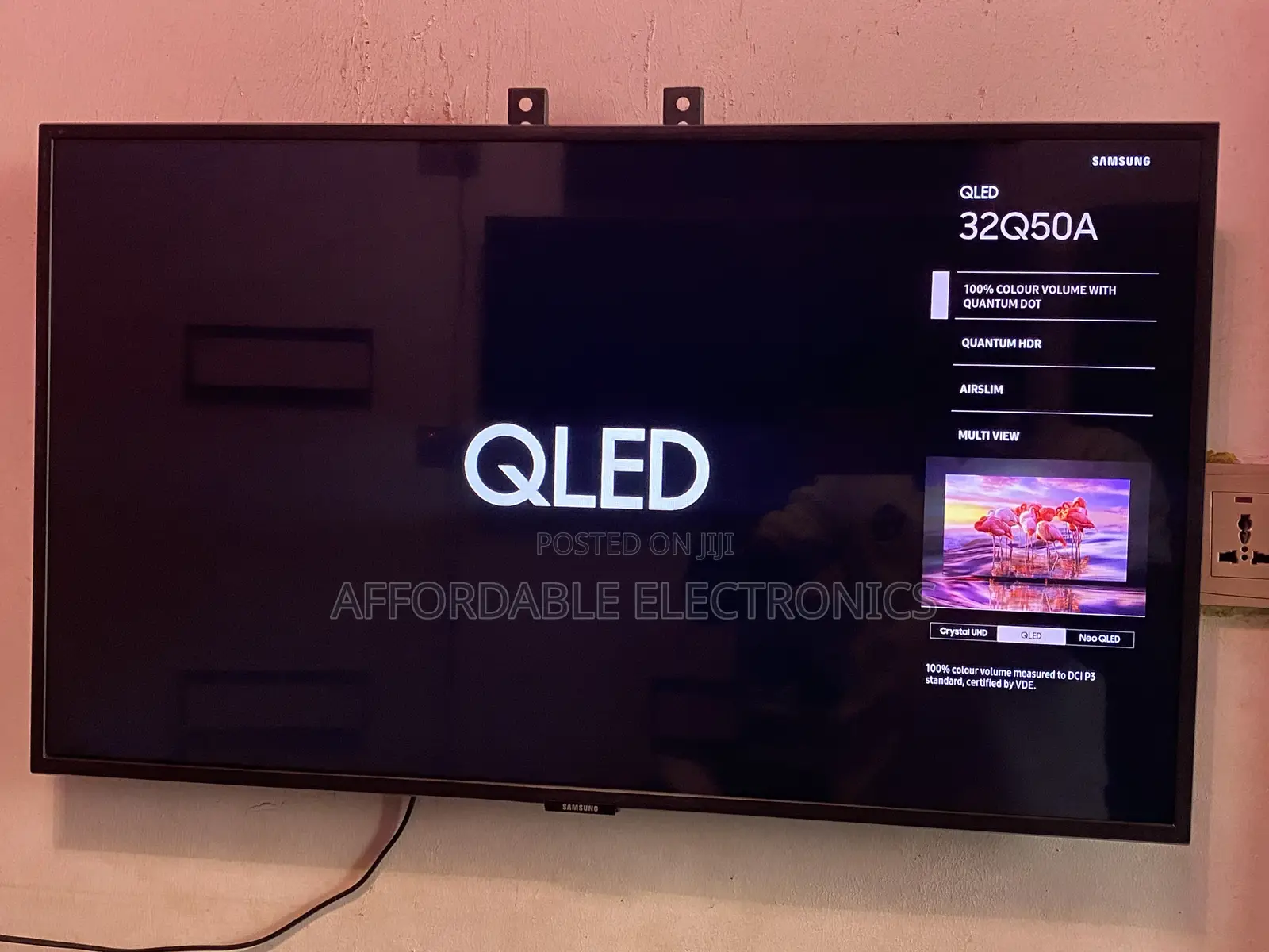 32” Samsung Qled Smart TV With Vde Tested Engine