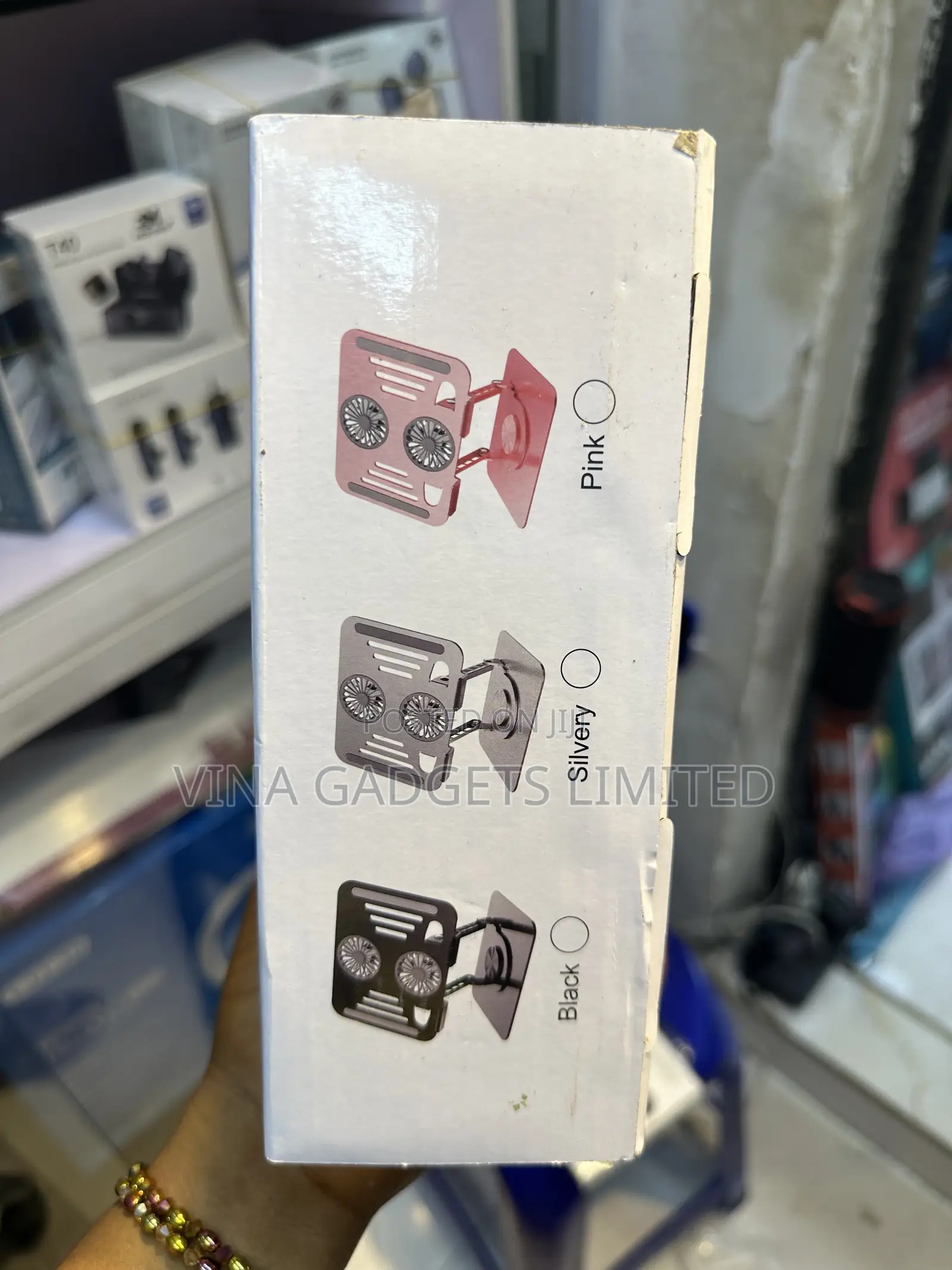 Laptop Stand 360 With Fan