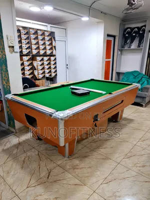 8ft Marble and Coin British Snooker Table
