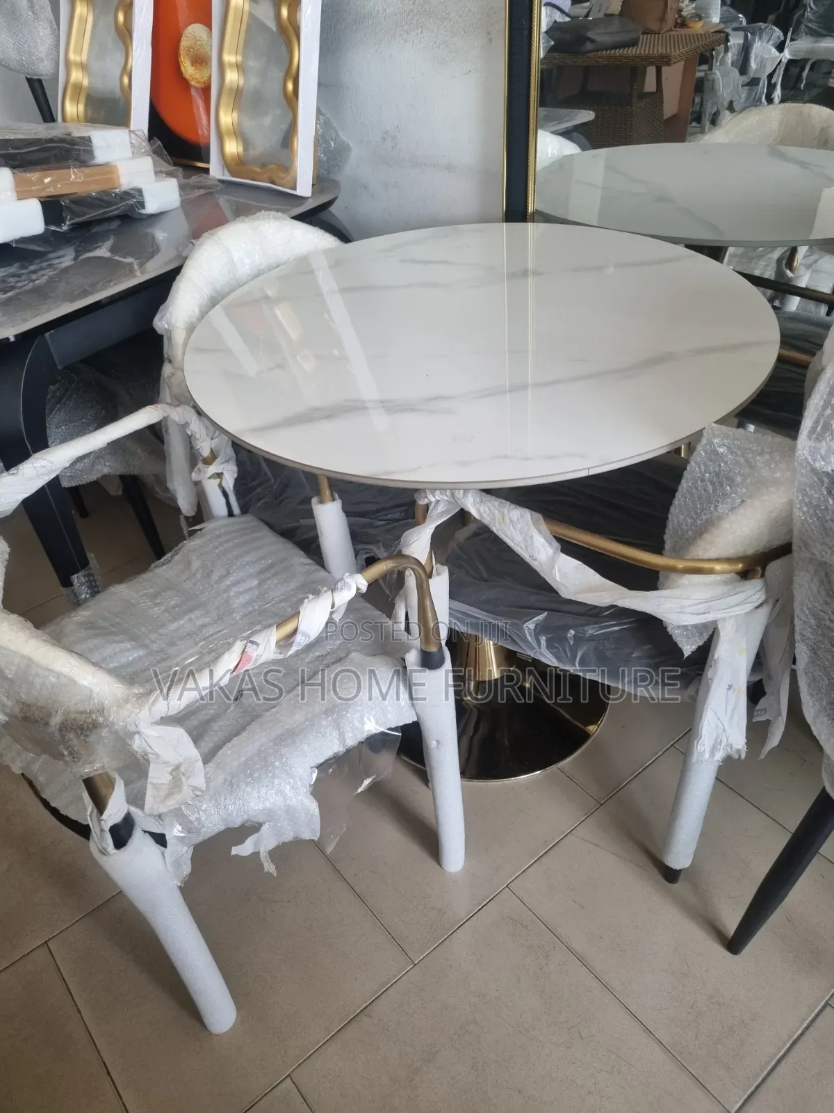 3 Seater Marble Table