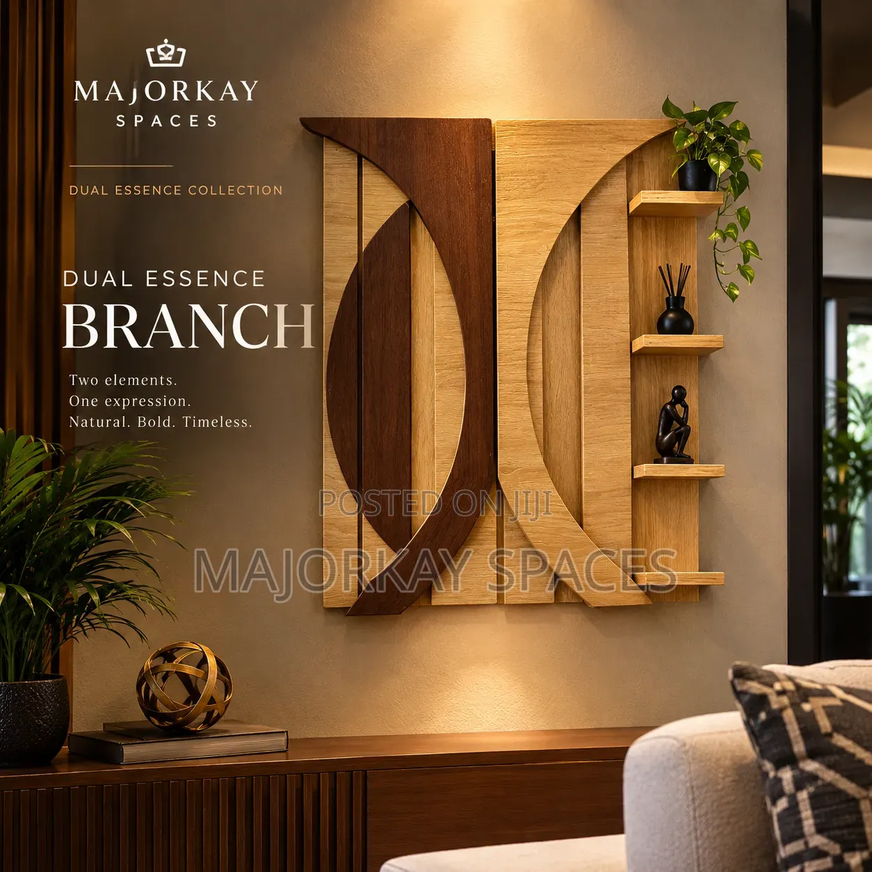 Dual Essence Branch Wall Art