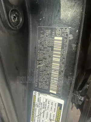 Toyota Corolla S 2007 Black