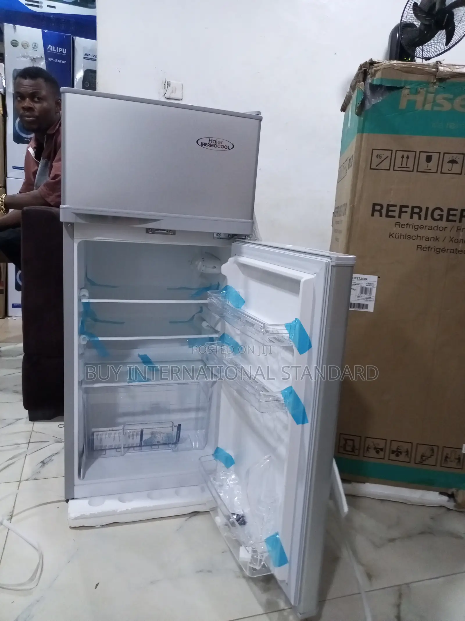 Haier Thermocool HRF-95BEX 95L Double Door Kitchen Refrigerator