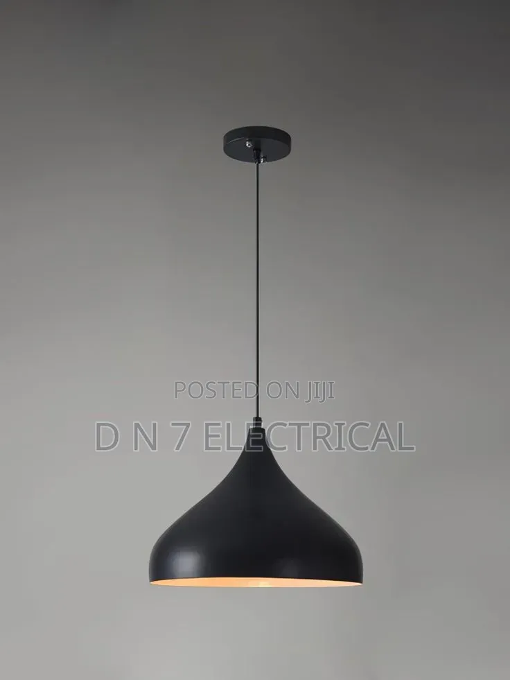 Modern Black Pendant Light