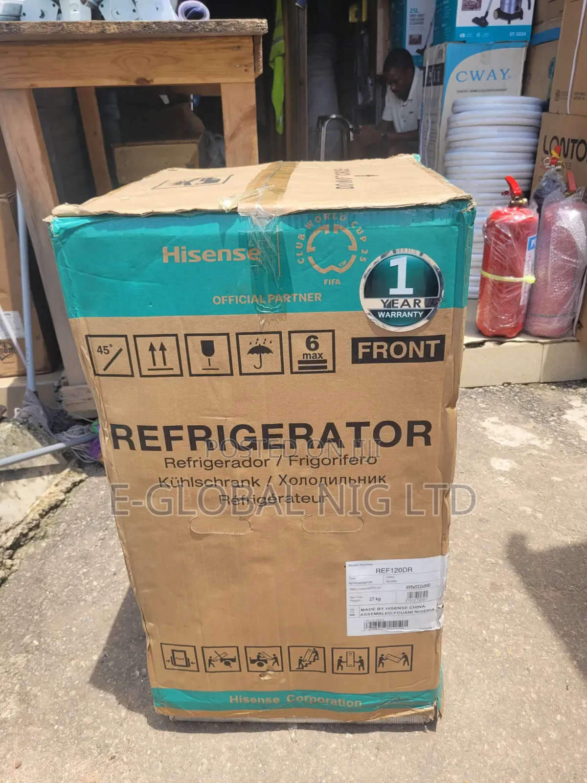 Hisense Table Top Fridge