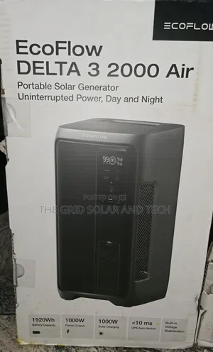 ​EcoFlow Delta 3 2000 Air + 650W Solar Panel