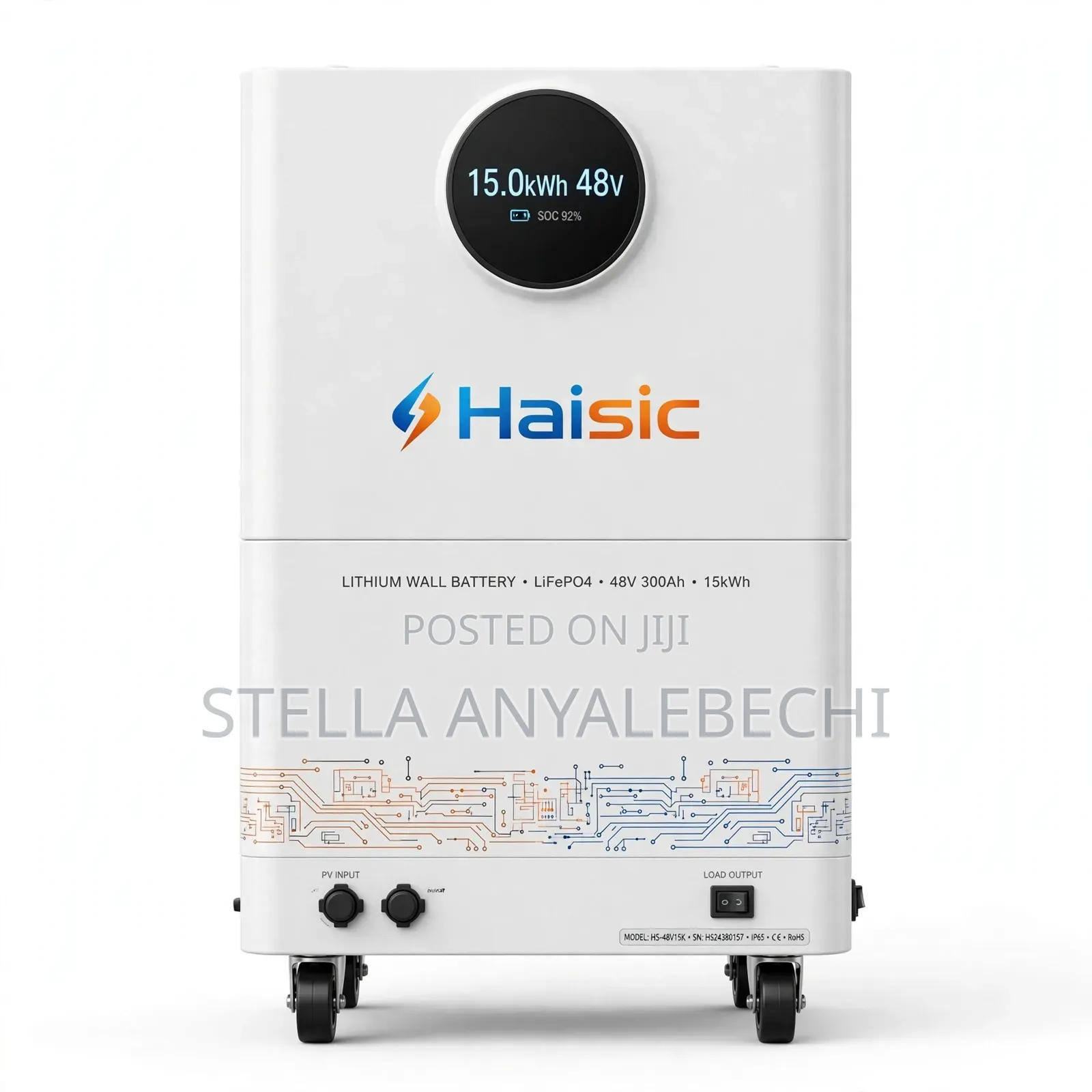 Haisic Lithium Solar Battery 15kw 48v