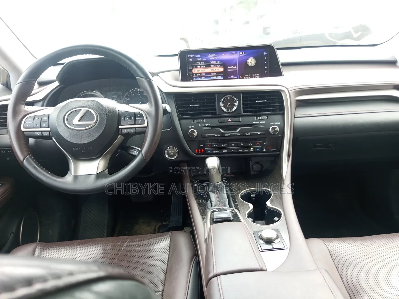 Lexus RX 2017 Blue