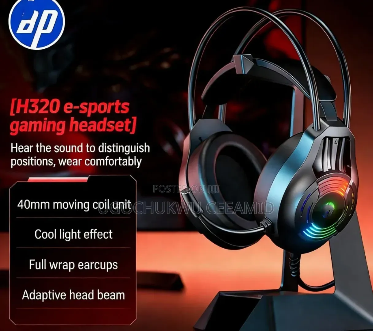 HP Gaming Headset H320