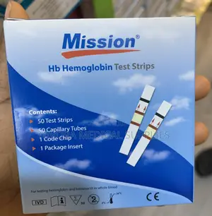 Mission Hb Hemoglobin Test Strip